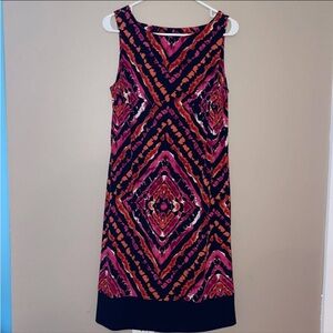AB Studio size large Multicolor Geometric Dress